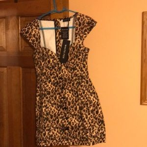 Leopard print dress